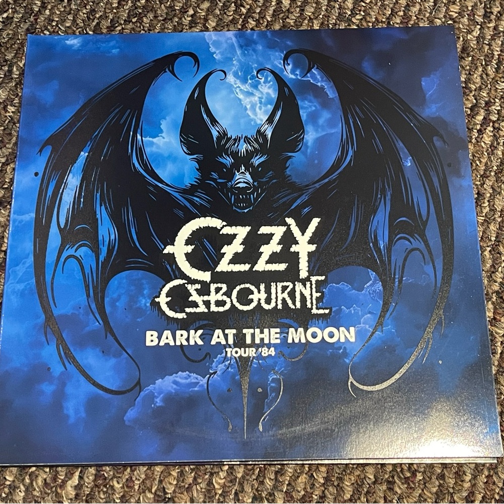 Ozzy Osbourne Tour 84 blue split vinyl 2 LP Live Soundboard Jake E Lee New